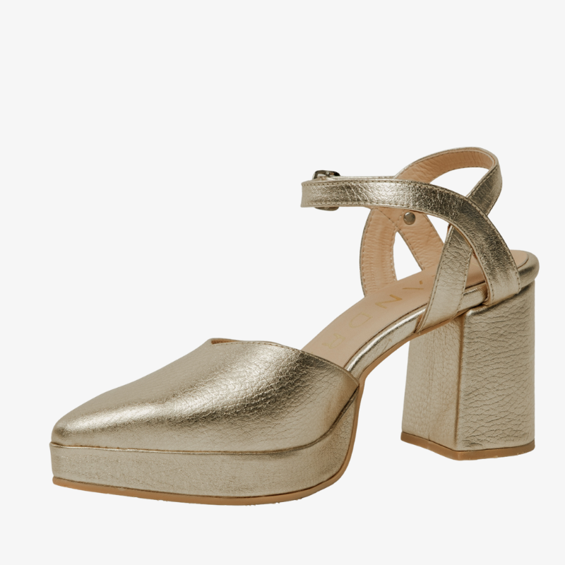 ZAPATOS ANDREA GOLD