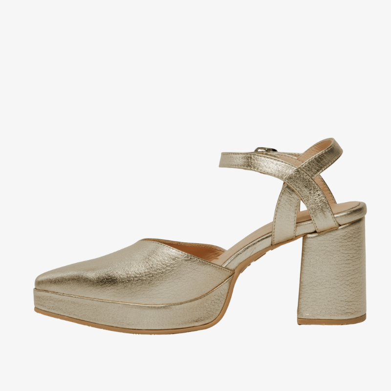 ZAPATOS ANDREA GOLD