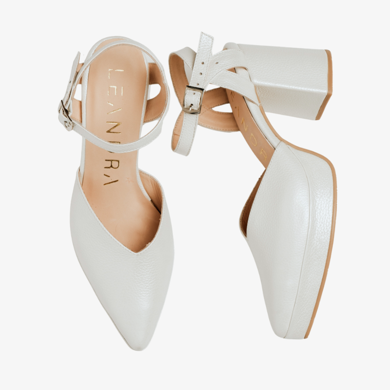 ZAPATOS ANDREA WHITE