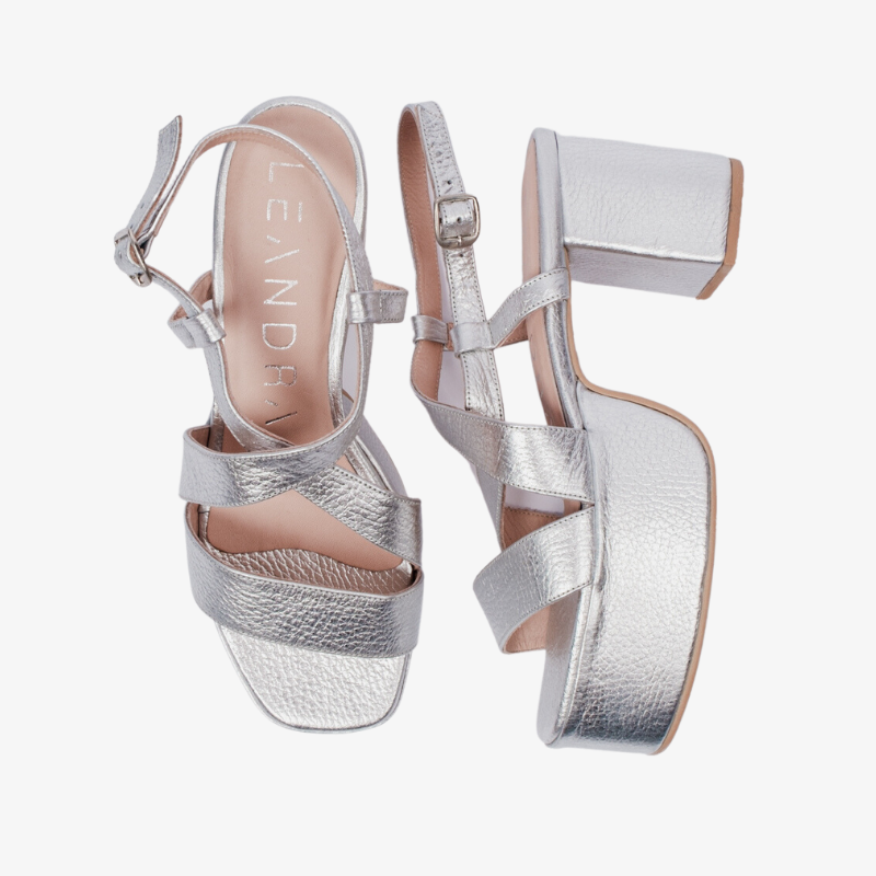 SANDALIAS AMERICO SILVER
