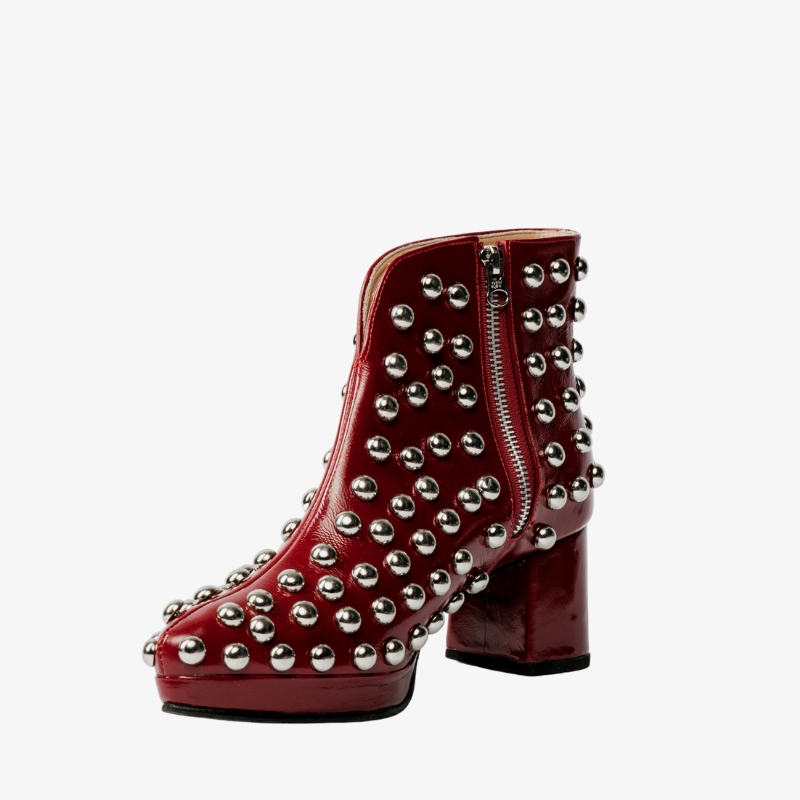 BOTINES BOWIE BORDEAUX