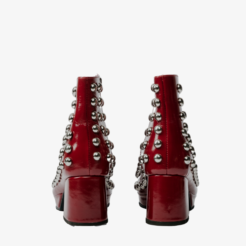 BOTINES BOWIE BORDEAUX