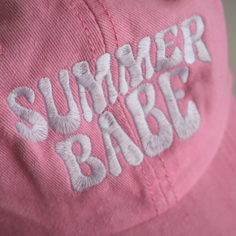 CAP SUMMER BABE PINK