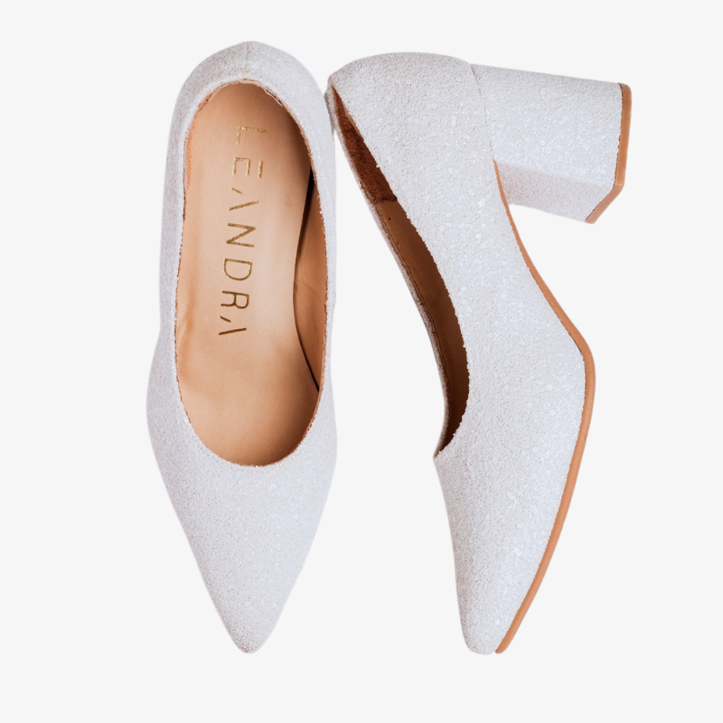 ZAPATOS ELVIS WHITE SHINE