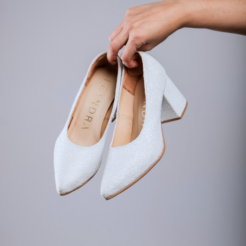 ZAPATOS ELVIS WHITE SHINE