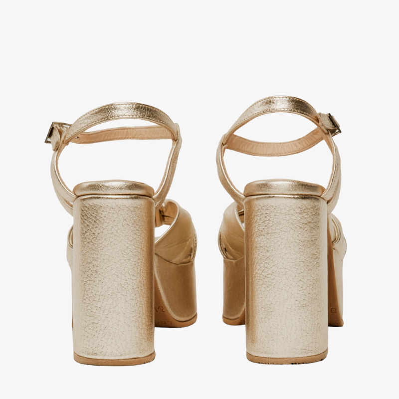 SANDALIAS GIANFRANCO GOLD