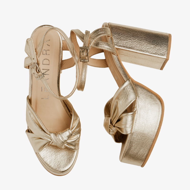 SANDALIAS GIANFRANCO GOLD