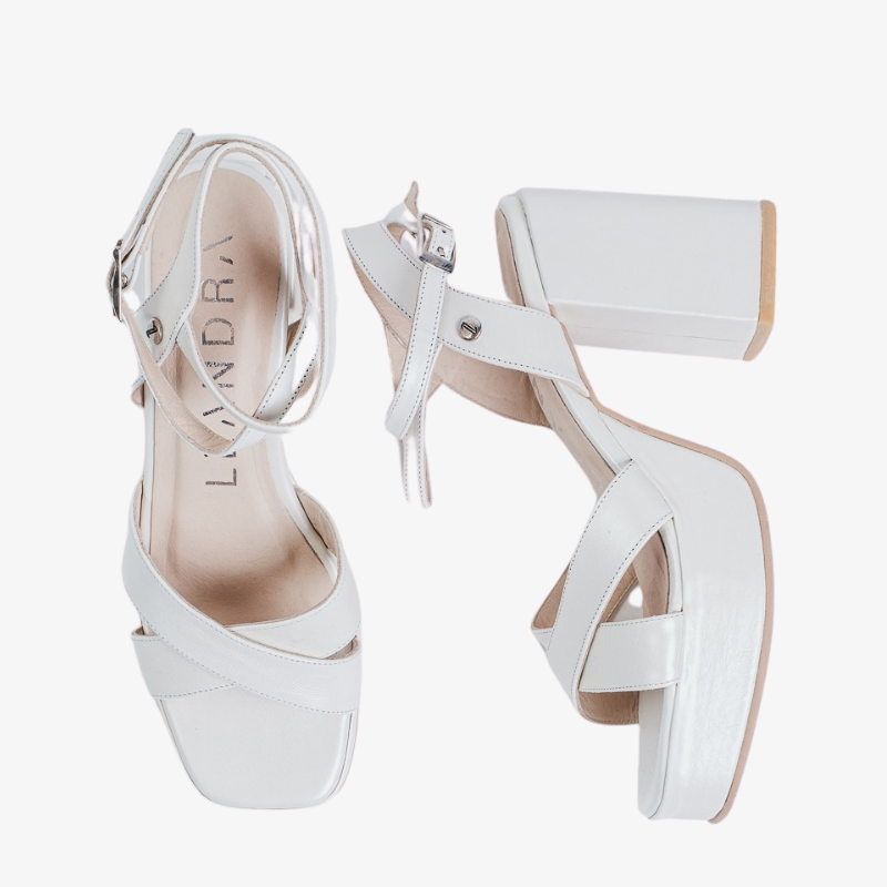 SANDALIAS FRANCISCO WHITE