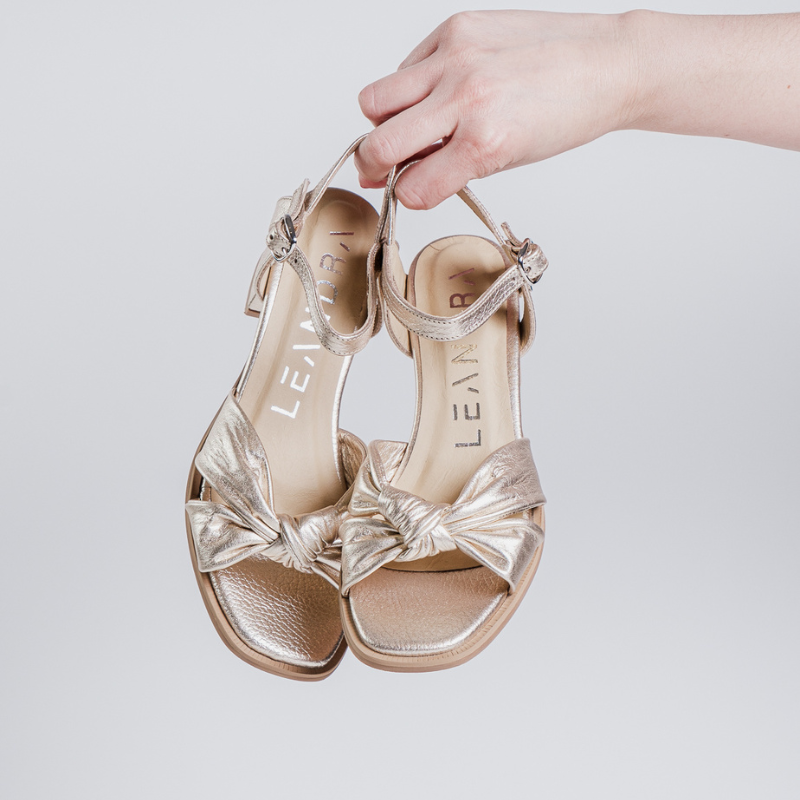 SANDALIAS GALIANO GOLD