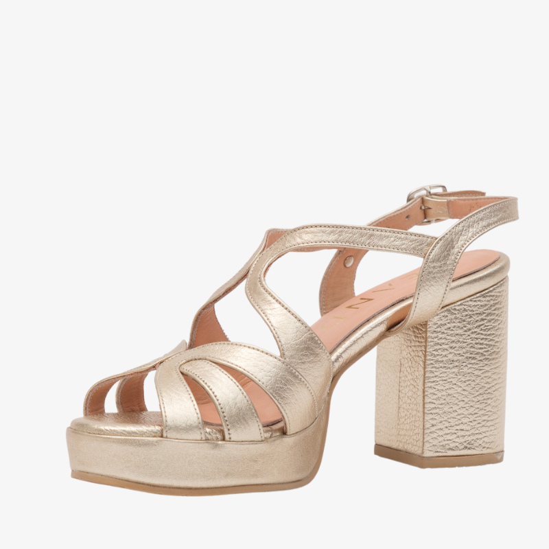 SANDALIAS LEANDRINO GOLD