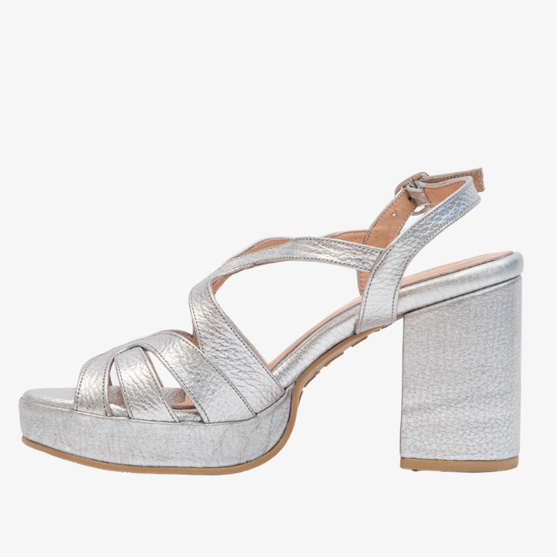 SANDALIAS LEANDRINO SILVER