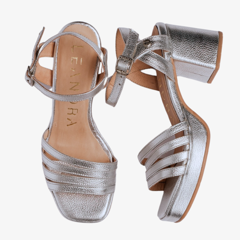 SANDALIAS NOAH SILVER