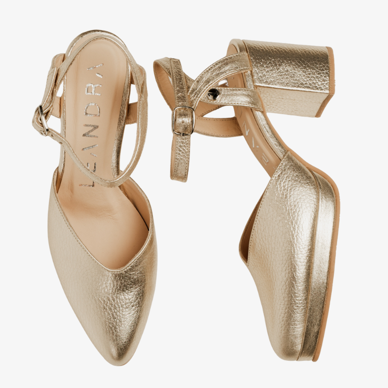 ZAPATOS PIERRE GOLD