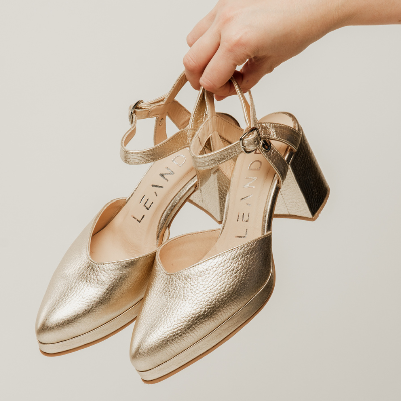 ZAPATOS PIERRE GOLD