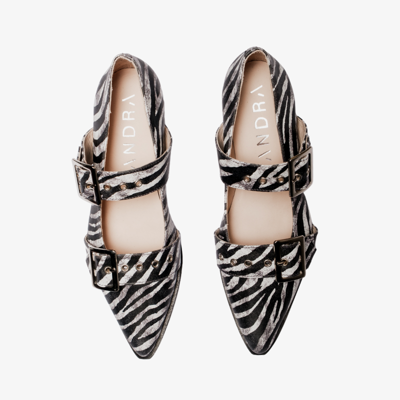 PUNTILLAS PRINCE ZEBRA