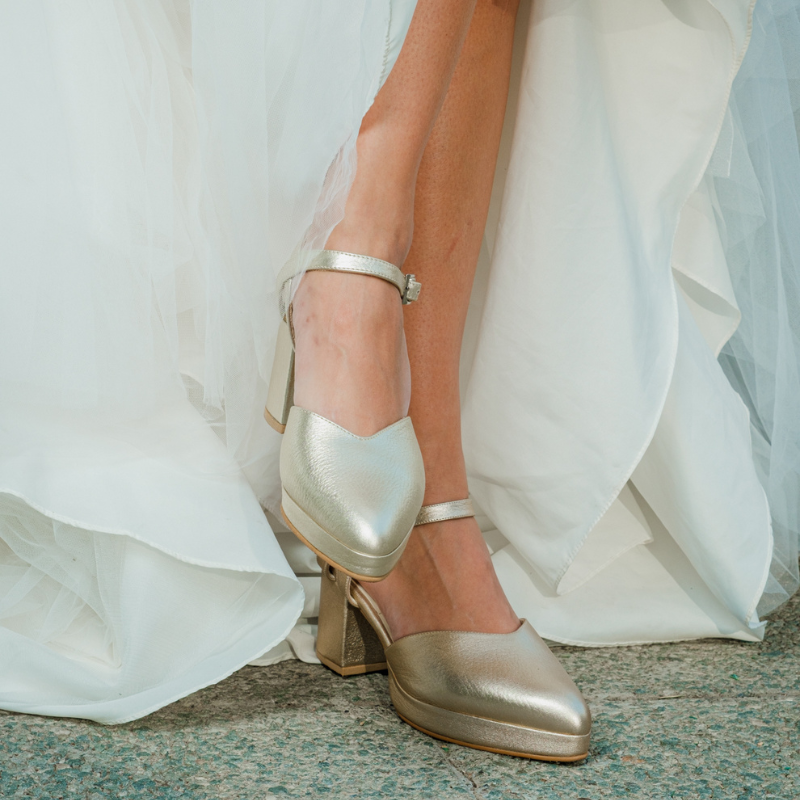 ZAPATOS PIERRE GOLD