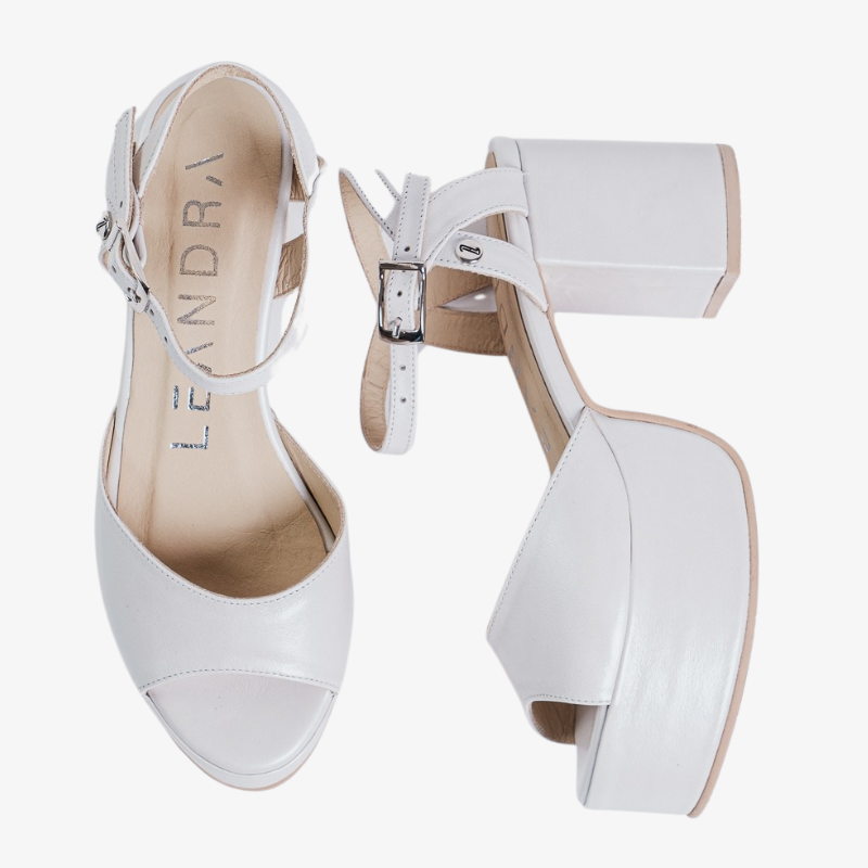 SANDALIAS ROMEO WHITE