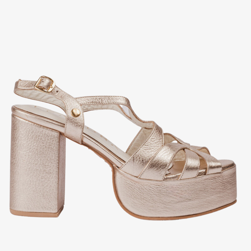 SANDALIAS LEANDRO GOLD