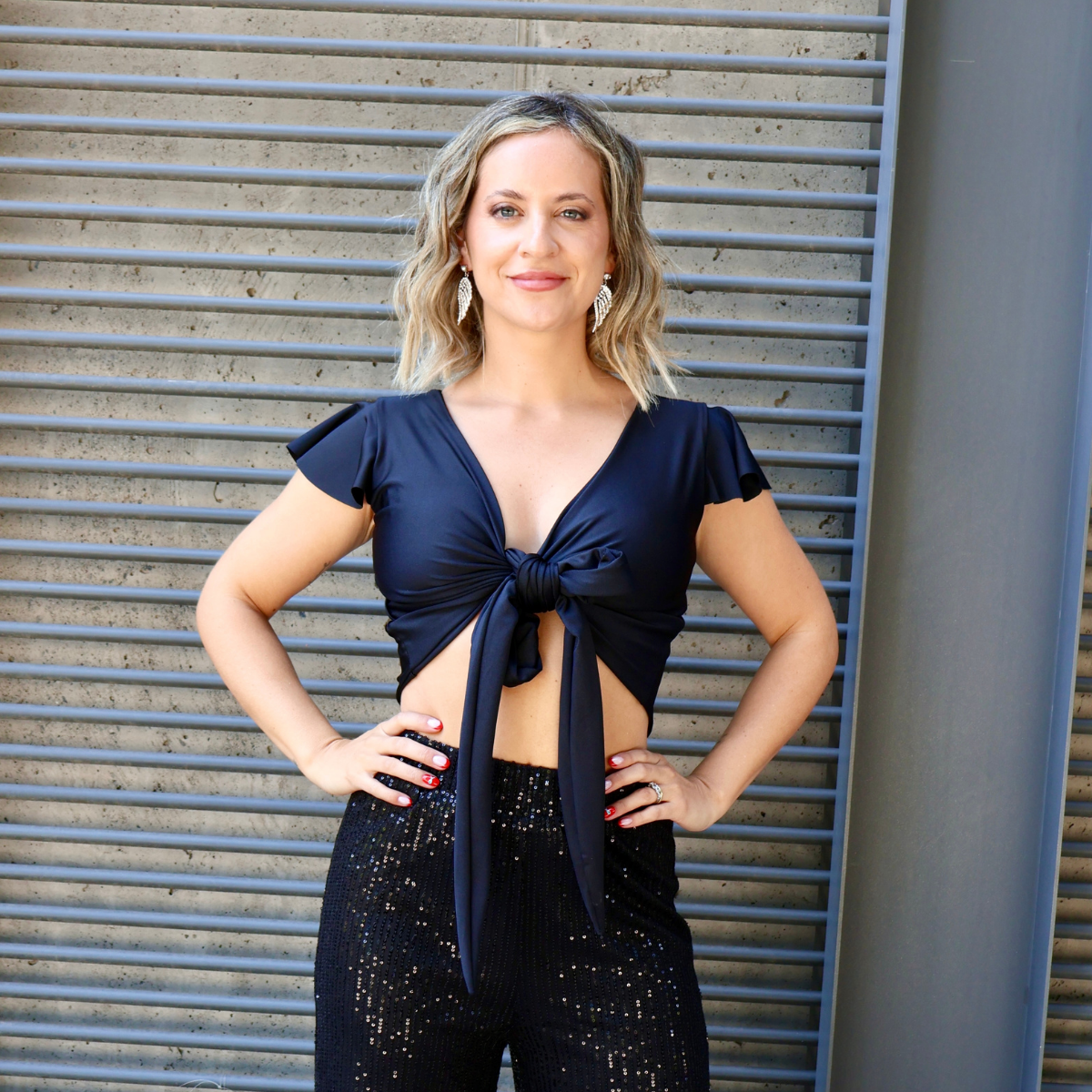 TOP GABRIELA NEGRO LYCRA