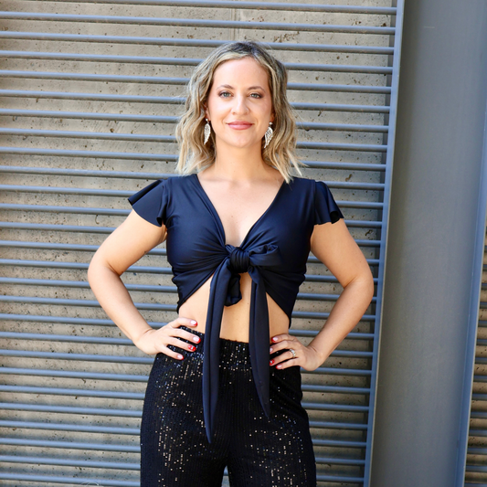 TOP GABRIELA NEGRO LYCRA