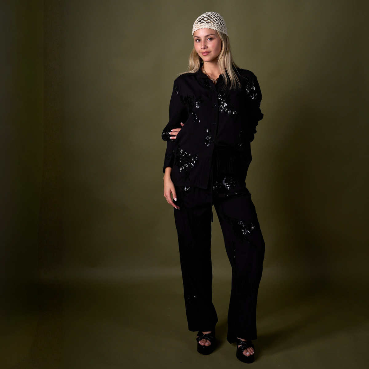 CONJUNTO OLIVIA NEGRO