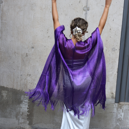 KIMONO BRILLOS MORADO