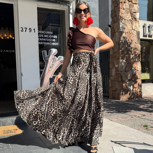 FALDA FILIPPA LEOPARDO CLASSIC