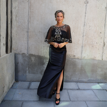 CAPA LENTEJUELAS ORO