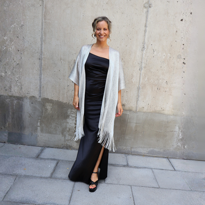 KIMONO BRILLOS PLATEADO