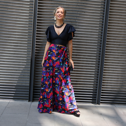 FALDA FILIPPA MANCHAS NEGRA