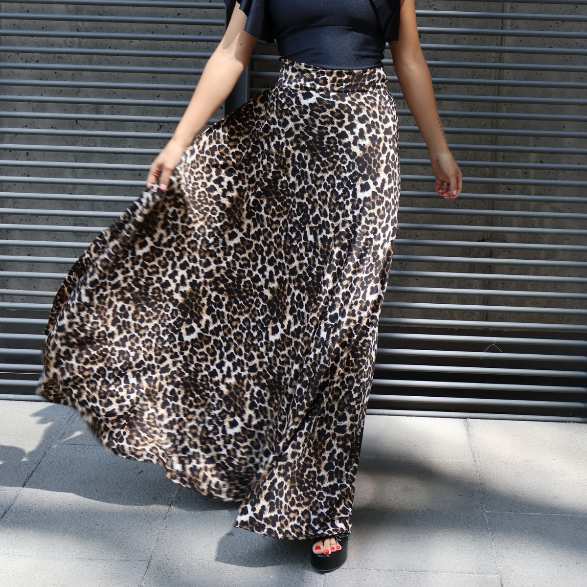 FALDA FILIPPA LEOPARDO CLASSIC