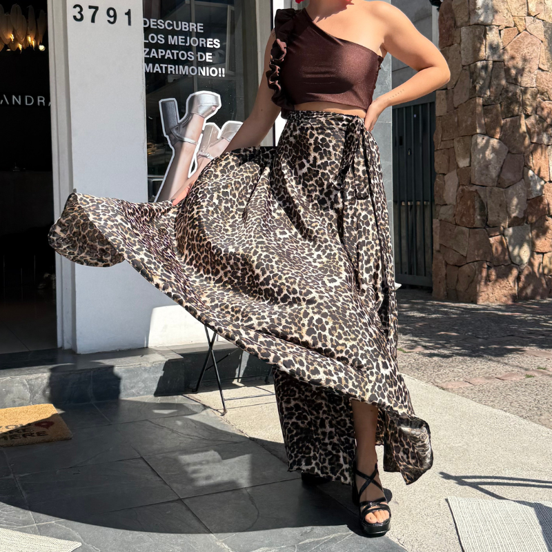 FALDA FILIPPA LEOPARDO CLASSIC