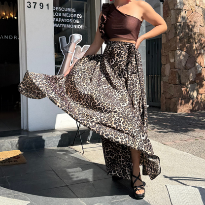 FALDA FILIPPA LEOPARDO CLASSIC