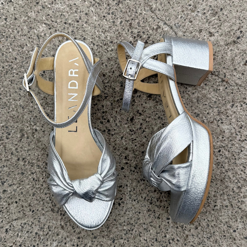 SANDALIAS GABRIEL SILVER