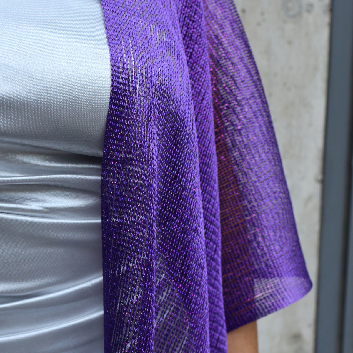 KIMONO BRILLOS MORADO