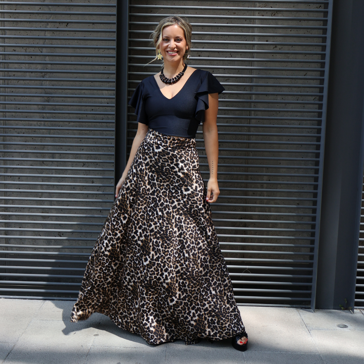 FALDA FILIPPA LEOPARDO CLASSIC