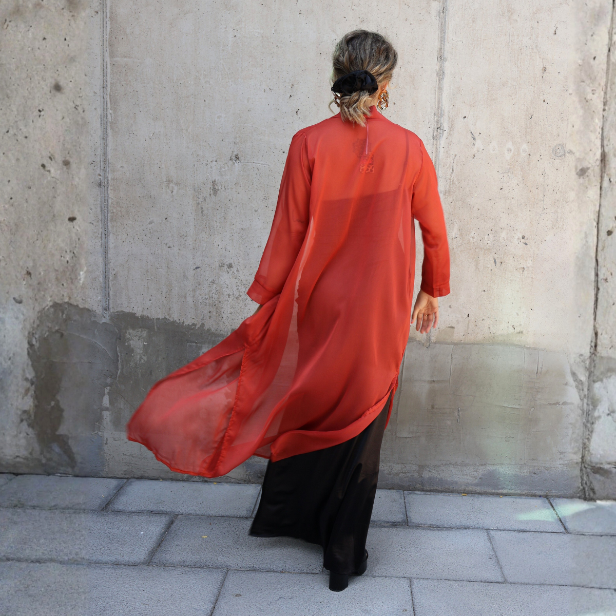 KIMONO CARMELA TERRACOTA