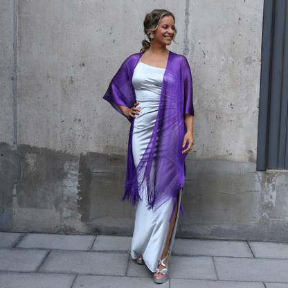 KIMONO BRILLOS MORADO