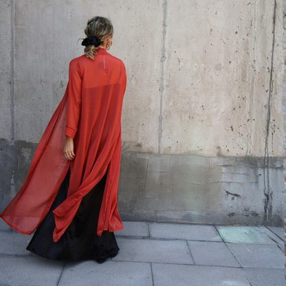 KIMONO CARMELA TERRACOTA