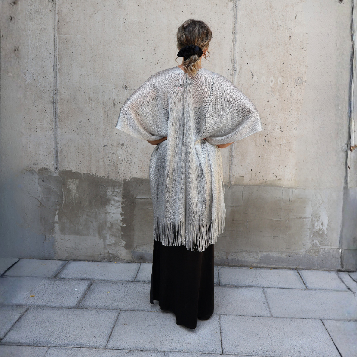 KIMONO BRILLOS PLATEADO