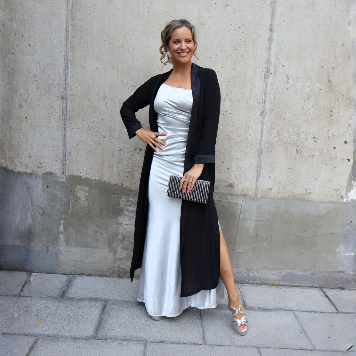 KIMONO CARMELA NEGRO