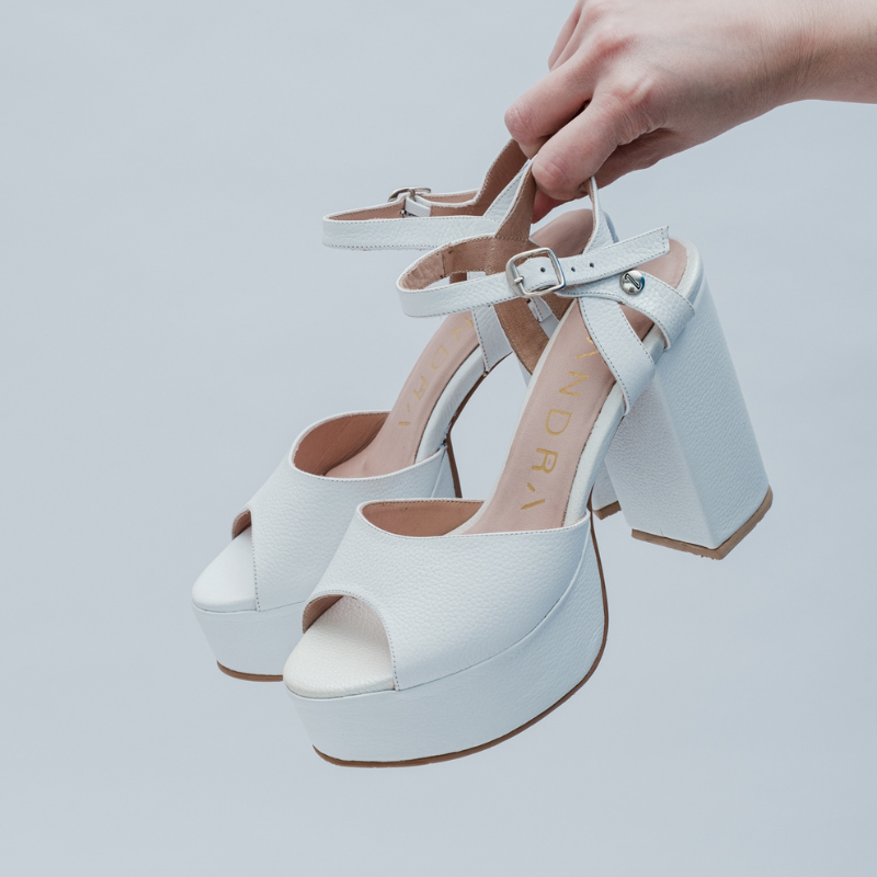 SANDALIAS RAFAELLO WHITE