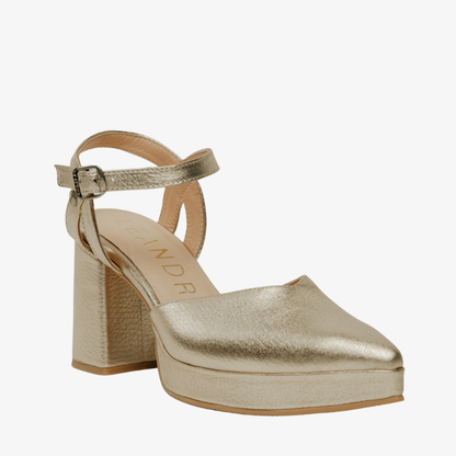 ZAPATOS ANDREA GOLD