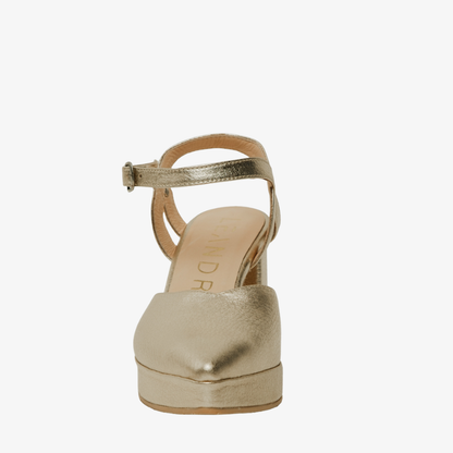 ZAPATOS ANDREA GOLD