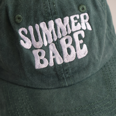 CAP SUMMER BABE GREEN