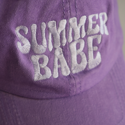 CAP SUMMER BABE LILAC