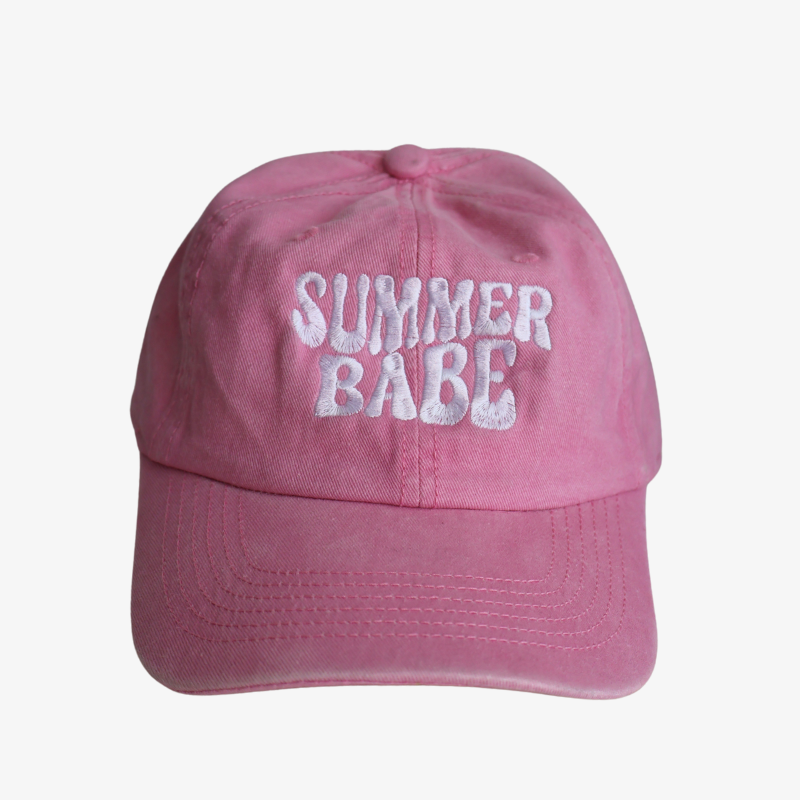 CAP SUMMER BABE PINK - PINK