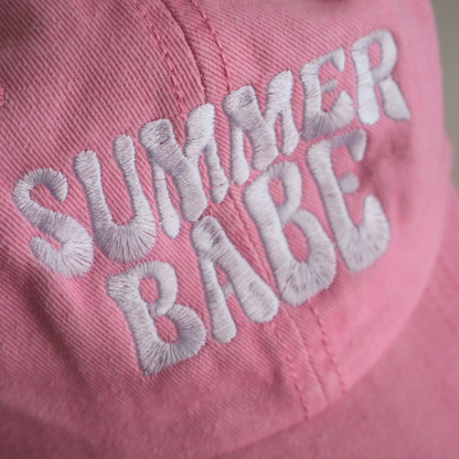 CAP SUMMER BABE PINK