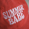 CAP SUMMER BABE RED