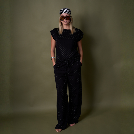 CONJUNTO SPORT SHINE NEGRO